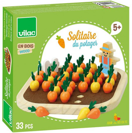 Jeu Solitaire du potager Vilac